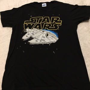 Star Wars Millennium Falcon Small Pixelated Tee